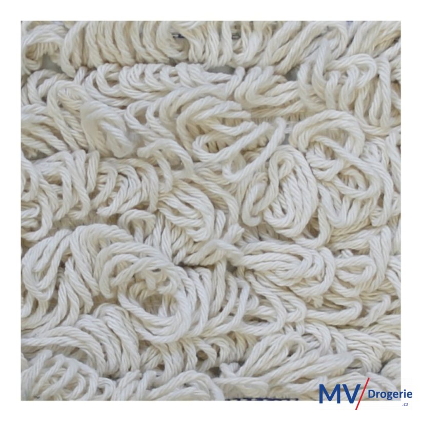 Mop se záložkami STANDARD, bavlna, 40 cm