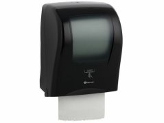 Bezdotykový podávač papierových uterákov v roliach automatický MAXI MERIDA ONE, čierny