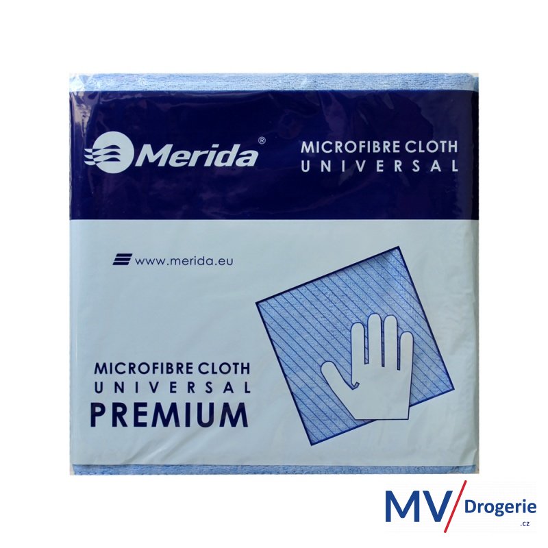 Utěrka z mikrovlákna PREMIUM, modrá