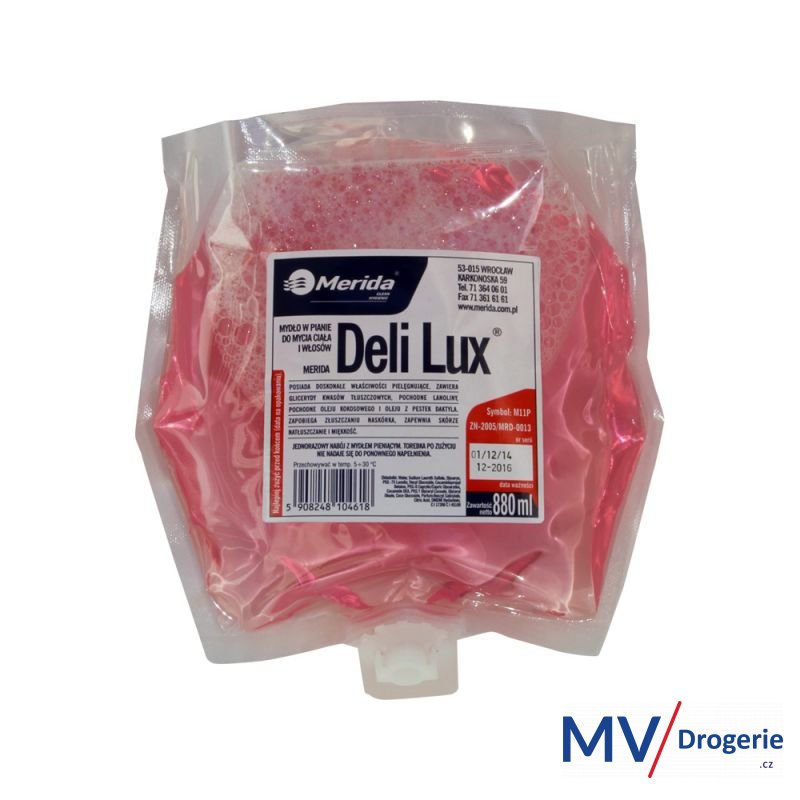 Pěnové mýdlo Merida DELI LUX 880 ml