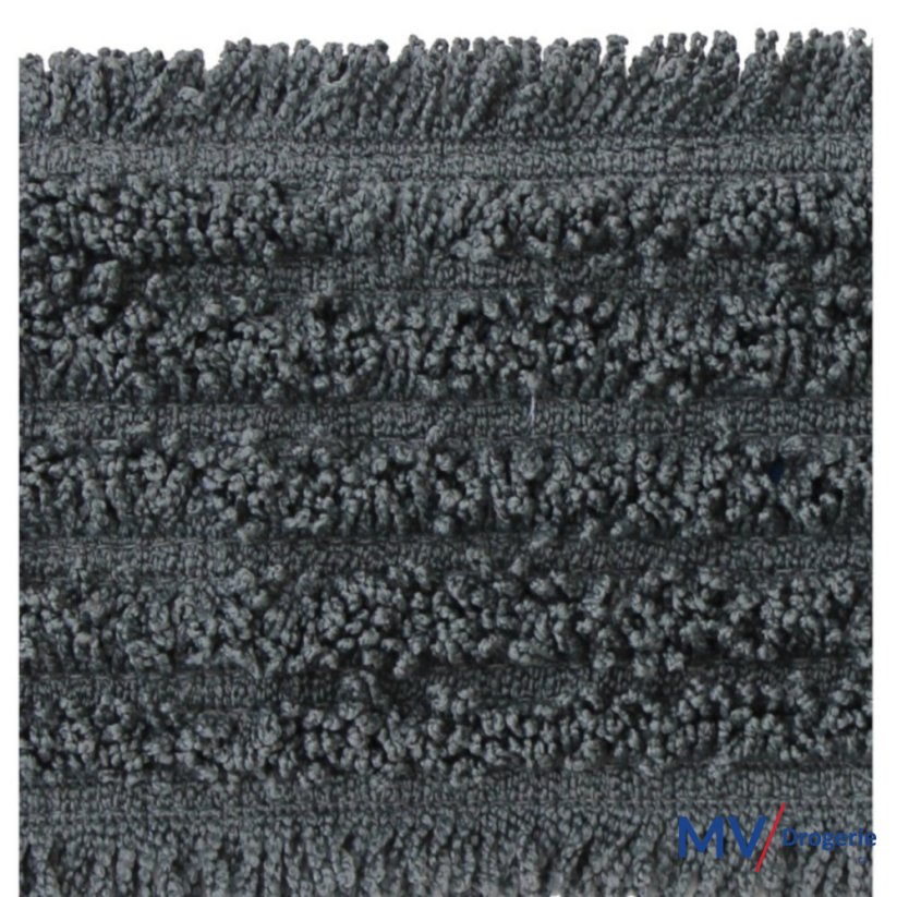 Mop s kapsami STANDARD, 40 cm, z mikrovlákna, šedý