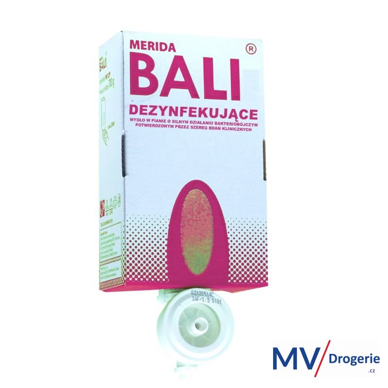 Pěnové mýdlo s dezinfekčním účinkem, Merida BALI SANITINAS 700g