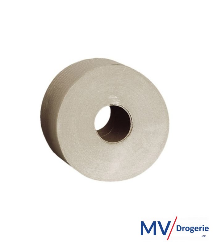 Toaletní papír jednovrstvý, ECONOMY, 19 cm, 180 m, 12 rolí/balení