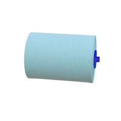 Papírové ručníky v rolích jednovrstvé MINI AUTOMATIC, zelené, 11 rolí/balení
