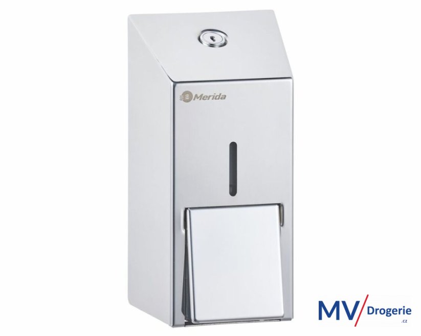Dávkovač tekutého mýdla MERIDA STELLA MINI 0,4 l, lesk