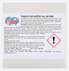 Tablety do umývačky Go! 5v1— 120ks