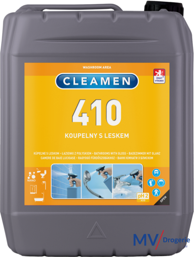 Mycí prostředek na koupelny CLEAMEN 410 5 l