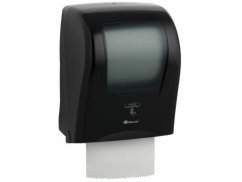 Bezdotykový podavač papírových ručníků v rolích automatický MAXI MERIDA ONE, černý
