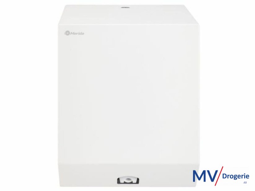 Zásobník na papierové uteráky v roliach MERIDA STELLA FLEXI nerez, biely