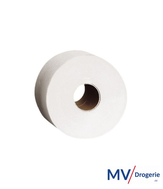 Toaletní papír dvouvrstvý, Merida TOP, 19 cm, 180 m, 100% celulóza, 12 rolí/balení
