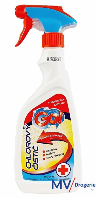 Chlorový čistič Go! 500 ml