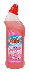 WC gel Go! rose&magnolia 750 ml