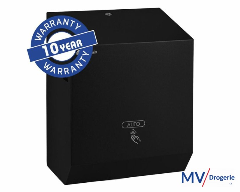 Automatický bezdotykový podavač papírových ručníků v rolích STELLA MAXI AUTOMATIC černá