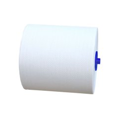 Papierové uteráky v roliach jednovrstvové MAXI AUTOMATIC optimum, 6 roliek/balenie
