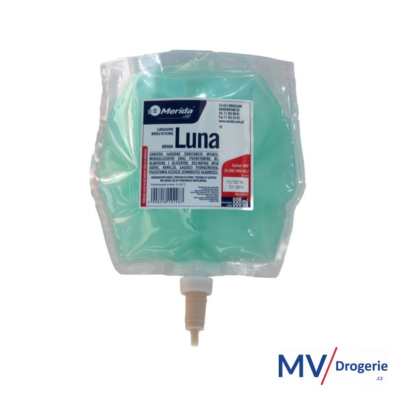 Tekuté mýdlo, jednorázová náplň LUNA 880 ml