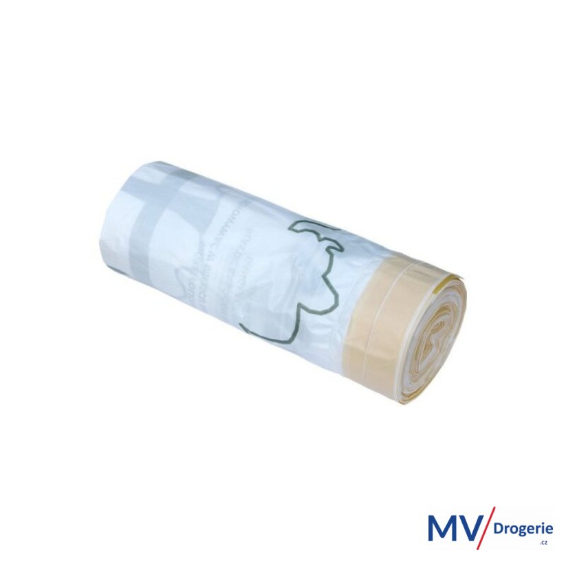 Sáčky na odpadky zatahovací 30-40 l, parfémované, 12 ks/role, Merida TOP