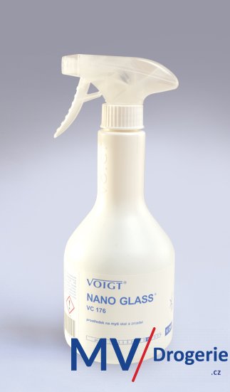 Přípravek na mytí oken s rozprašovačem Merida NANO GLASS, 0,6 l