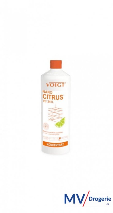 Mycí prostředek na podlahy, koncentrát, Merida NANO CITRUS 1l