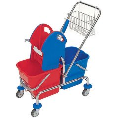 Úklidový vozík dvoukbelíkový