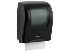 Mechanický podávač papierových uterákov v roliach MAXI MERIDA ONE, čierny