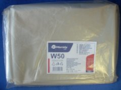 Vrecia na odpad LDPE, 40 mi, 90x110 cm, 160 l, číre 10 ks/balenie