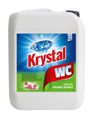 Čistící prostředek na toaletní mísy KRYSTAL WC zelený 5 l