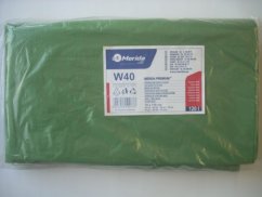 Pytle na odpad LDPE, 38 mi, 70x110 cm,120 l, zelené 50 ks/balení