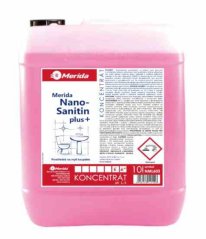 Prostriedok na kúpeľne Merida NANO SANITIN Plus 10 l