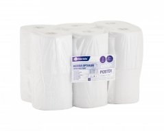 Toaletní papír dvouvrstvý, MERIDA OPTIMUM - FLEXI, bílý, 14 cm, 80 m, 12 rolí/balení