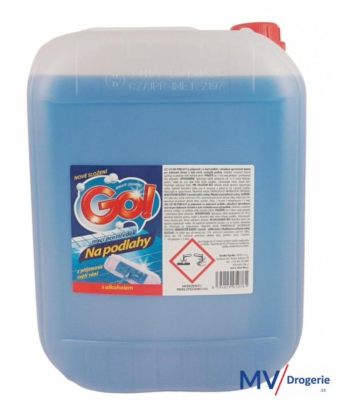 Čistící prostředek na podlahy Go! 10  l