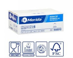 Papírové ručníky v rolích s adaptérem dvouvrstvé MAXI AUTOMATIC, 240 m, 6 rolí/balení