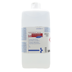 Přípravek pro dezinfekci pokožky Septoderm Spray 1 l