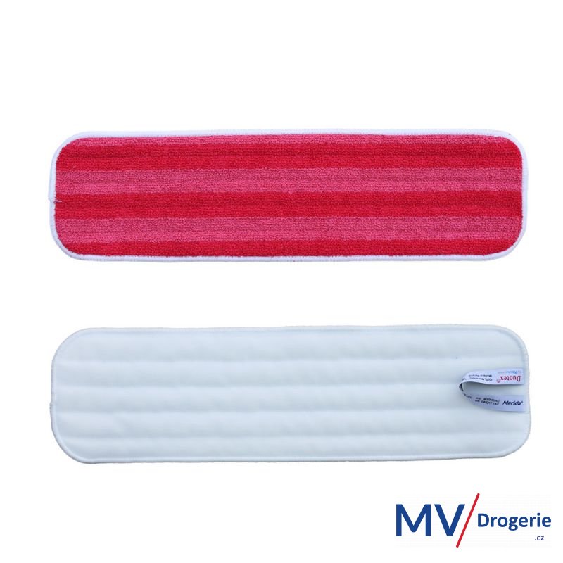 Mop z mikrovlákna PREMIUM červený, 47 cm