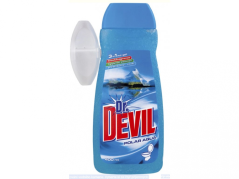 WC gel Dr. Devil 3in1 Polar Aqua 400 ml + košiček