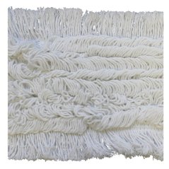 Mop plochý uzlíčkový s vreckami OPTIMUM, bavlna, 50 cm