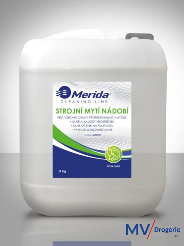 Přípravek na strojní mytí nádobí Merida, 11 kg