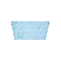 Mop z mikrovlákna PREMIUM MINI, modrý – lichoběžník, 32/24 x 16 cm