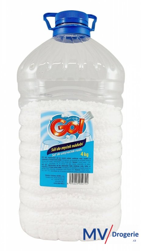 Sůl do myček Go! 4  kg