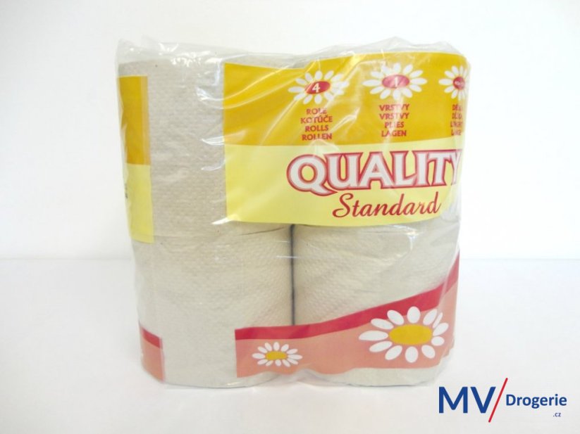 Toaletní papír standart QUALITY 400 útržků, maxi 64 ks/bal