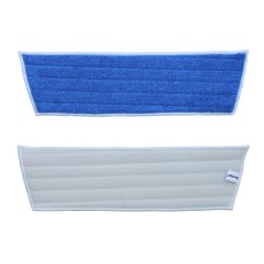 Mop z mikrovlákna na suchý zips, modrý, ECONOMY 45x40x13 cm