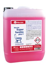 Čistící prostředek na mytí WC Merida SUPER SANITIN Plus 10 l