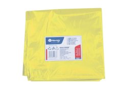 Vrecia na odpad LDPE, 40 mi, 90x110 cm, 160 l, žlté 10 ks/balenie