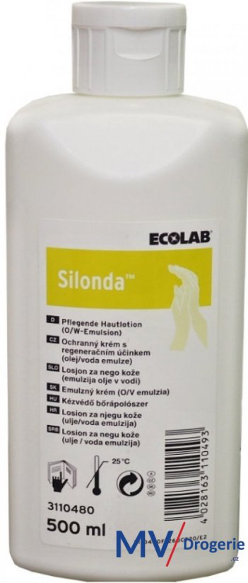 Emulze pro regeneraci pokožky Silonda 500 ml