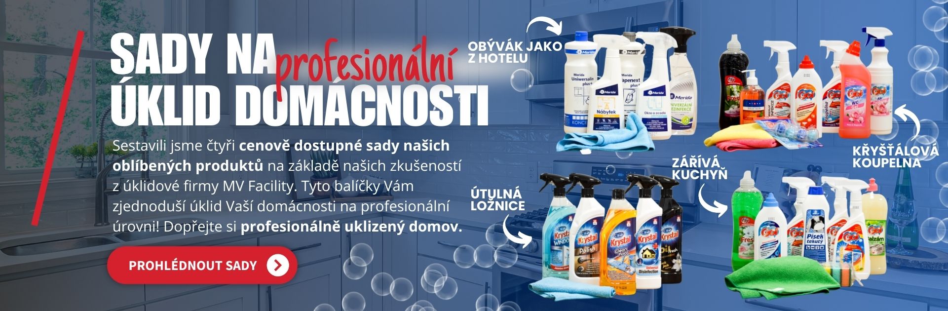 Úklidové sady