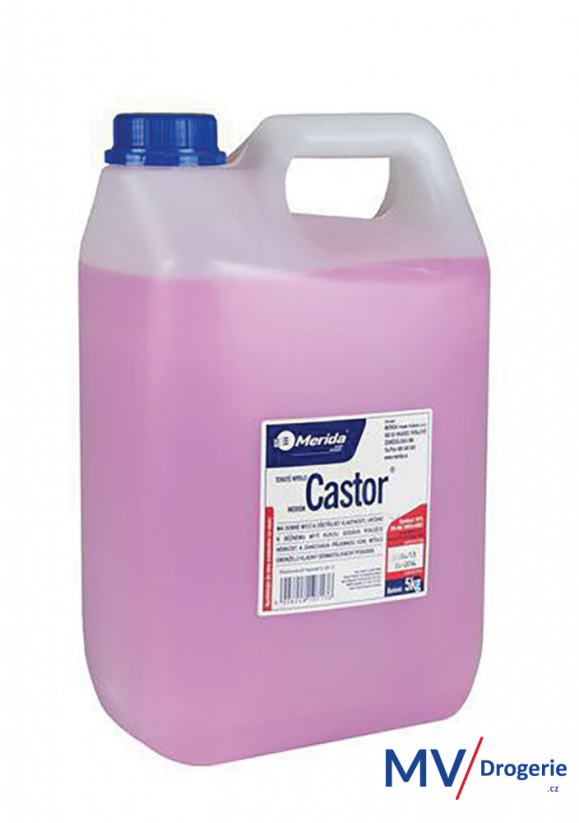 Tekuté mýdlo 5kg CASTOR, fialkové