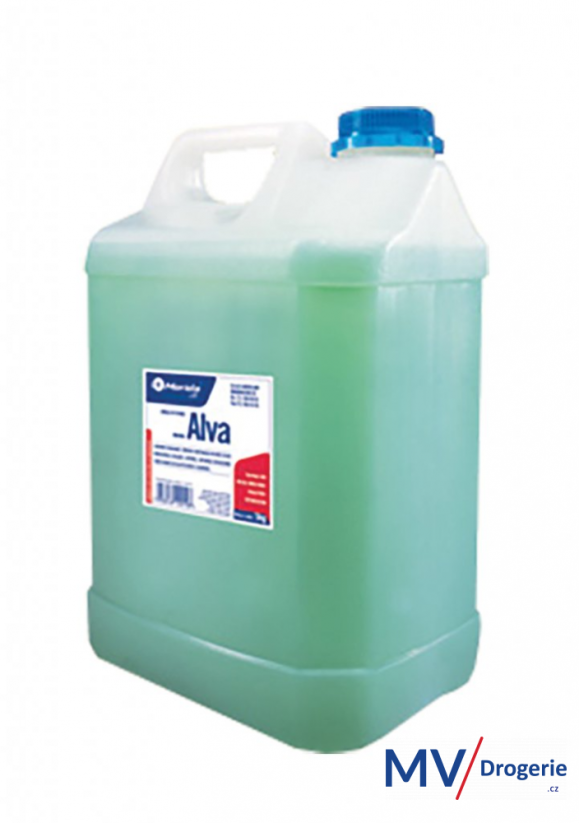 Tekuté mydlo 5 kg ALVA, zelené