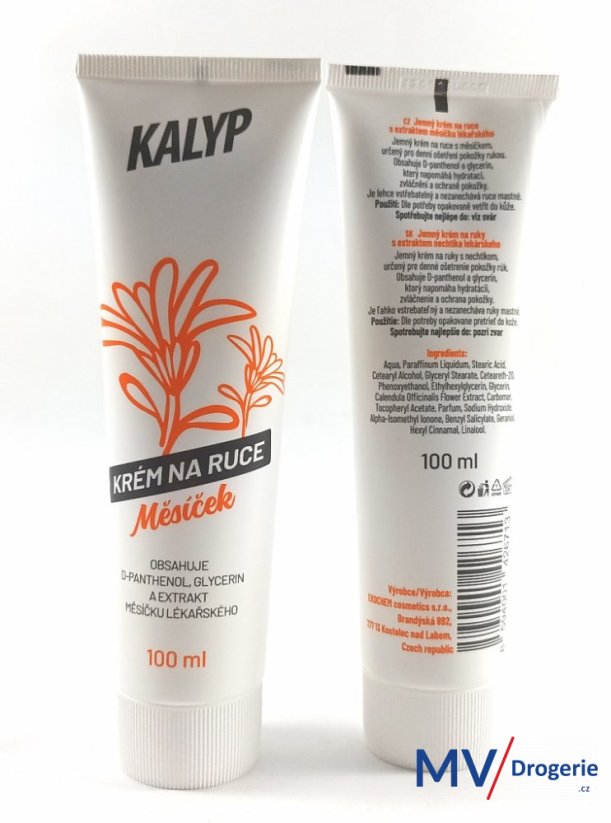 Jemný krém na ruce Kalyp měsíček 100  ml