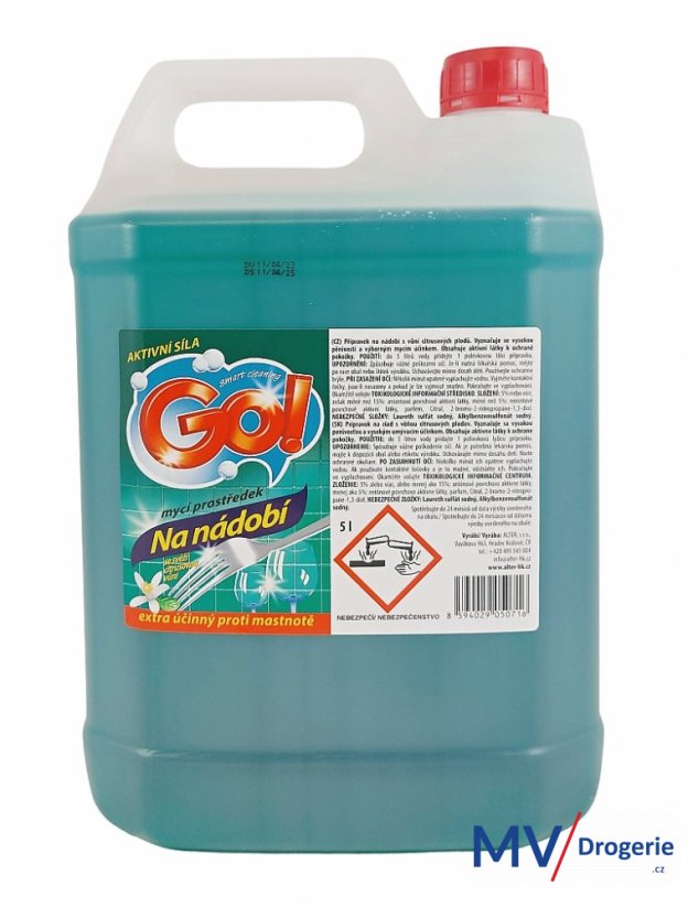 Prostředek na nádobí Go! 5  l