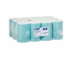 Papírové ručníky v rolích MINI, zelené, délka 90 m, 12rolí/balení