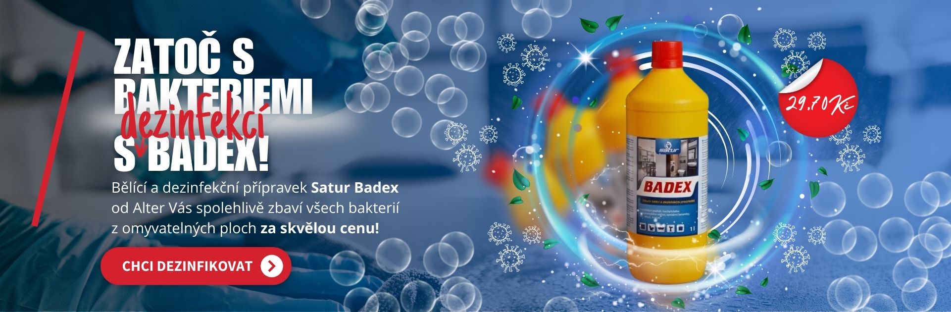 Dezinfekce Satur Badex